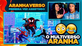 HomemAranha no Aranhaverso  React em Casal 🔥 [upl. by Kronfeld405]