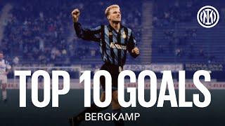 TOP 10 GOALS  BERGKAMP ⚫🔵🇳🇱 [upl. by Hannahoj406]