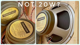 Many Vintage 20W Greenback Speakers are ”Fake” [upl. by Naylor]