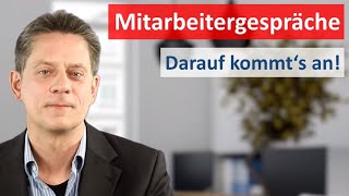 Führung durch Mitarbeitergespräche – Entscheidende Tipps und worauf Sie unbedingt achten sollten [upl. by Feola177]