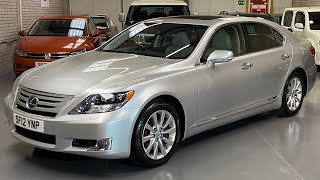 2012 Lexus LS 600H 50 V8 Hybrid 4WD Auto For Sale At Drive Japan  Japanese Car Importer [upl. by Elak]