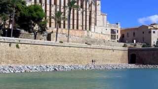 Mallorca Tourist Video Part 2 Kathedrale von Palma de Mallorca Full HD 1920 x 1080p [upl. by Aikaj]