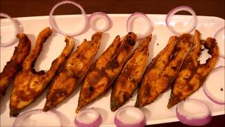 Fish fry  Pompano fish fry  Meen Varuval [upl. by Nevad]