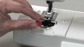 Janome Sew Mini Sewing Machine Part 2  Threading the Machine [upl. by Ben]