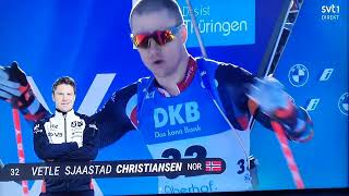 💥 VM Oberhof 2023 Distans 20k 🇸🇪 Sebastian Samuelsson Brons 💪✨️ [upl. by Atilek746]