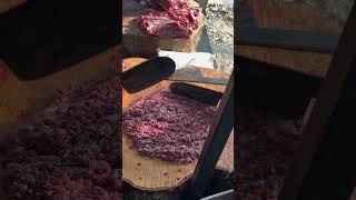 Fast cuttings skills viralvideo meat youtubeshorts eattingchallenge [upl. by Francine]