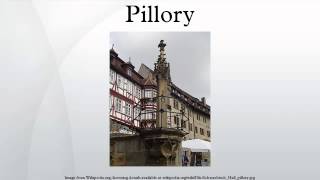 Pillory [upl. by Kola]