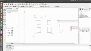 LibreCAD tutorial 11  The toolbars and the divide function [upl. by Ahsinut125]