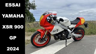 Essai YAMAHA XSR900 GP 2024  Génialissime [upl. by Anemolihp]