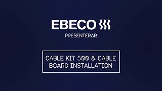 Cable Kit 500 amp Cable Board installation Se [upl. by Swamy877]