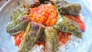 RECETTE  POIVRONS FARCIS À LA TUNISIENNE 🇹🇳 RAMADANUP [upl. by Chantalle]