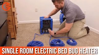 Single Room Electric Bed Bug Heater  Thermal Flow Technologies [upl. by Elberfeld467]