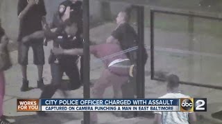 Baltimore City police officer charged with assault perjury [upl. by Yaker]