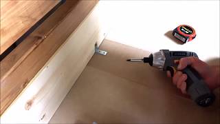 Building a Hard sided waterbed frame up [upl. by Llerol]