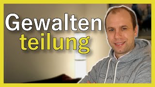 Gewaltenteilung  Legislative Exekutive amp Judikative einfach erklärt [upl. by Ttenaej]