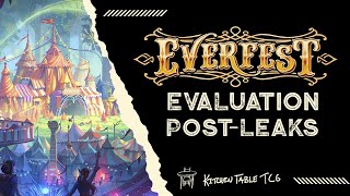 Everfest evaluation through the Leaks spoiler free  Flesh and Blood TCG FABTCG [upl. by Yborian609]