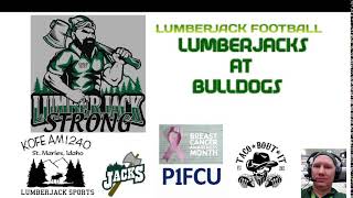 Lumberjack Football At Grangeville [upl. by Ecnerrot]