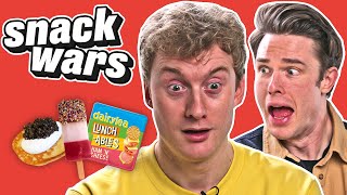 James Acaster amp Ed Gamble Judge Posh Snacks  Snack Wars  ladbiblestories [upl. by Theresina]