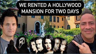 WE RENTED A HOLLYWOOD MANSION For SCREAM 3 and Halloween Filming Locations  SCREAM 3 Version [upl. by Ablasor]