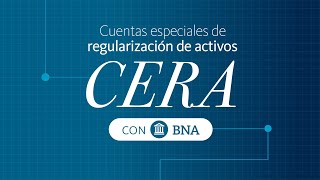 Cuentas especiales de regularización de activos CERA [upl. by Ahsiyt]