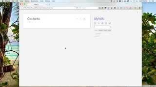 TIddlyWiki Tutorial 01  Installing Tiddlywiki and Creating Your First Tiddler [upl. by Raddie]