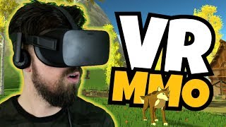 I Played The Worlds First VR MMORPG [upl. by Ramsay]