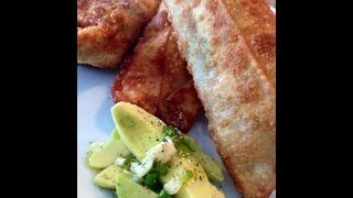 Salmon amp Veggie Egg Rolls  Cuban With A Twist  Episode 86 [upl. by Dotti]