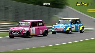 Mini 7 visits Brands Hatch DTM [upl. by Aidni]