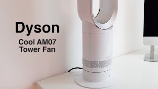 Dyson Cool AM07 Bladeless Tower Fan Review [upl. by Gizela]