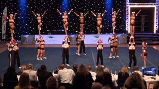 NM 2016 Cheerleading Seahawks Coed6 Dag 1 [upl. by Ruby929]