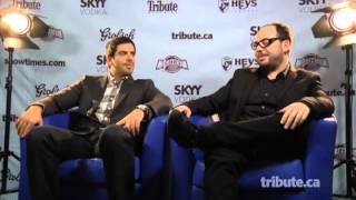 Eli Roth amp Nicholás López  Aftershock Interview with Tribute at TIFF 2012 [upl. by Nathanael]