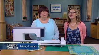 Love of Quilting Preview Primary Lessons Episode 3208 [upl. by Wandy]