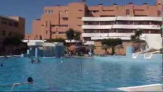 Hotel Neptuno Roquetas de Mar Almeria Piscina [upl. by Ttebroc]