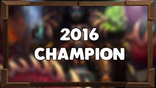 Hearthstone World Championship 2016 Grand Finals [upl. by Donny]