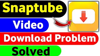 Fix Snaptube Download Problem Solved  How to Fix Snaptube not working Problem Solved  Fix Snaptube [upl. by Anawk]