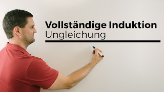 Vollständige Induktion Ungleichung 10n größer 6n2n Beweisen  Mathe by Daniel Jung [upl. by Cheke630]