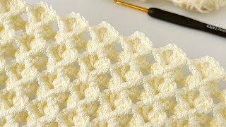 easy crochet for beginnerscrochet baby blanketbaby cardigan designcrochet patternshow to crochet [upl. by Atteval]