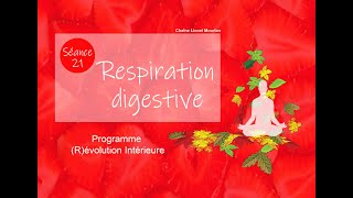 21  Respiration digestive  Programme méditation  Mode parasympathique  Sophrologie  Nerf vague [upl. by Annelise]