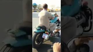 V8 Powered Motorcycle from Karachi [upl. by Nylaras911]