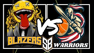 Blazers VS Warriors [upl. by Aneleasor]