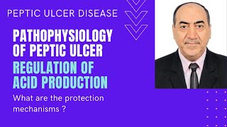 Peptic Ulcer Pathophysiology amp regulation of gastric acid production [upl. by Gunnar]