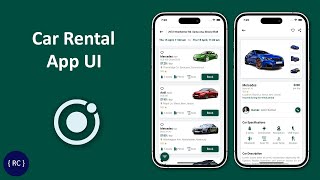 Car Rental App UI in Ionic [upl. by Abijah950]