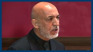 Hamid Karzai  The State of Afghanistan  Oxford Union [upl. by Charline]