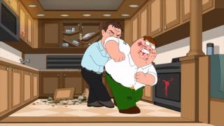 Family guy liam Neeson vs Peter griffin hilarious fight [upl. by Gabbi]