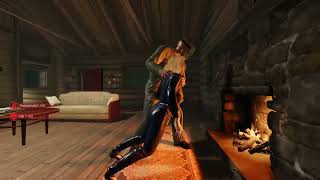 Friday the 13th The Game Fireplace kill [upl. by Westhead409]