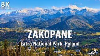 Zakopane Poland 8K cinematic [upl. by Yonatan]