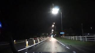 OSRAM Cool Blue Hyper Plus 5000k on Wet Road [upl. by Ojyllek]