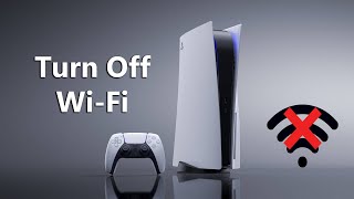 How To Turn Off WiFi On PS5 [upl. by Taryn]