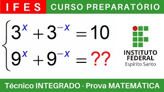 IFES 🔴 Curso Preparatório 202425 de MATEMÁTICA IFES Técnico Integrado ao Ensino Médio BoraIF [upl. by Ellitnahc]