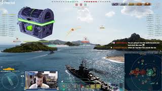 Warming up with JB  World of Warships [upl. by Ahsenauq480]